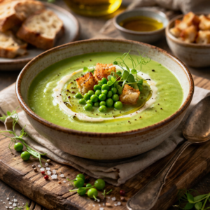 Velouté de petits pois